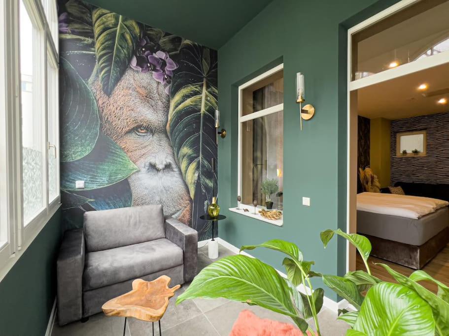 Exklusives Apartment Zoo ライプツィヒ エクステリア 写真