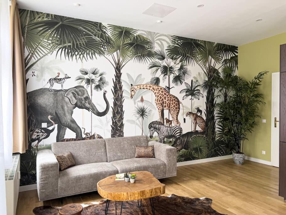 Exklusives Apartment Zoo ライプツィヒ エクステリア 写真