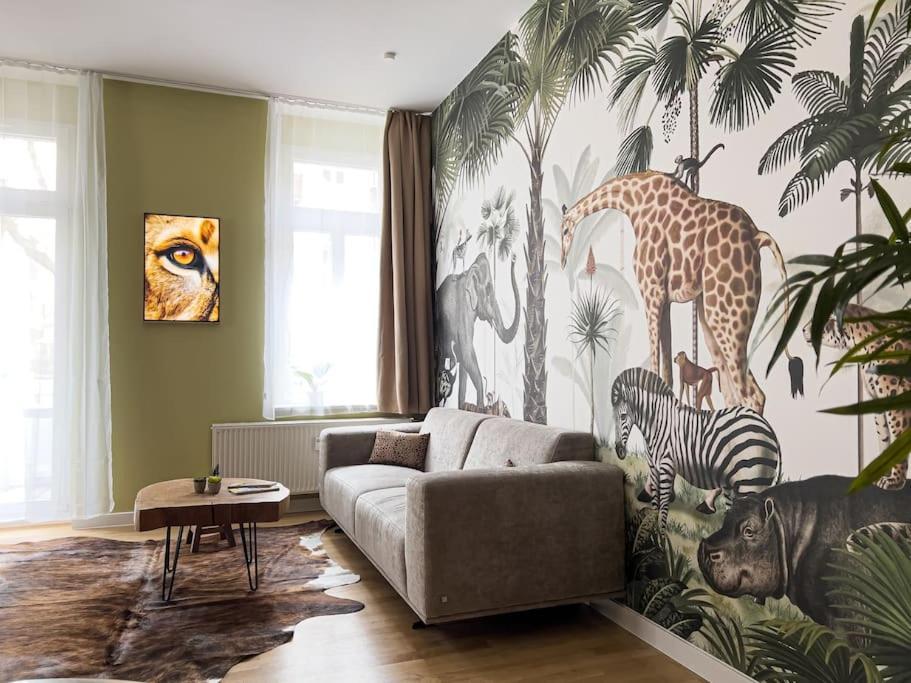 Exklusives Apartment Zoo ライプツィヒ エクステリア 写真